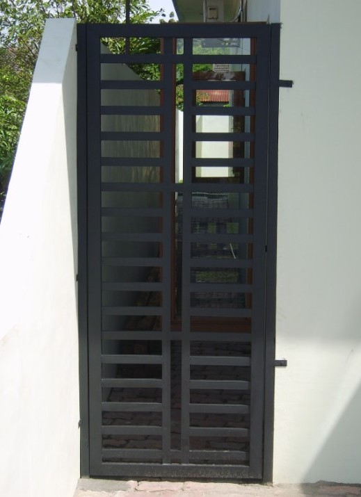 86 Gambar Desain Pintu Besi Minimalis Terbaik