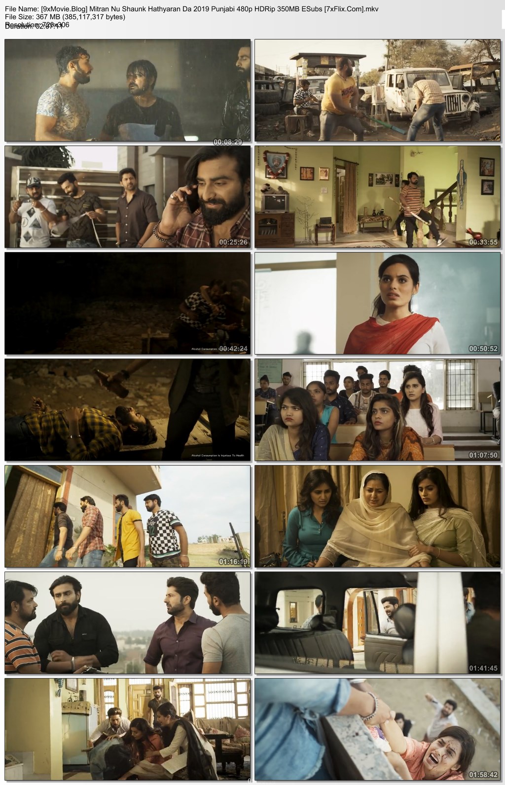 Mitran Nu Shaunk Hathyaran Da 2019 Punjabi 480p HDRip x264 350MB ESubs