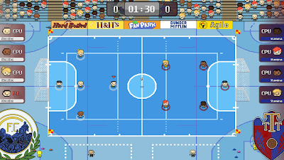 World Soccer Strikers 91 Game Screenshot 1