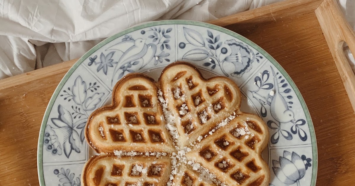 Heart Shaped Buttermilk Waffles Allison Perez