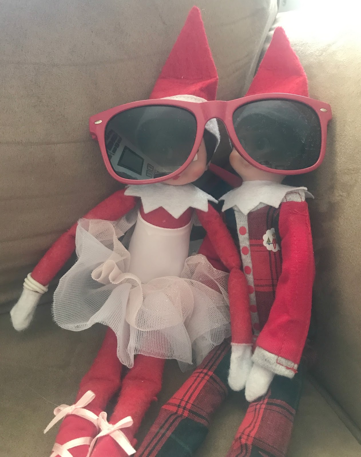 Elf on the Shelf Simple Ideas For Two Elves Building Our Story