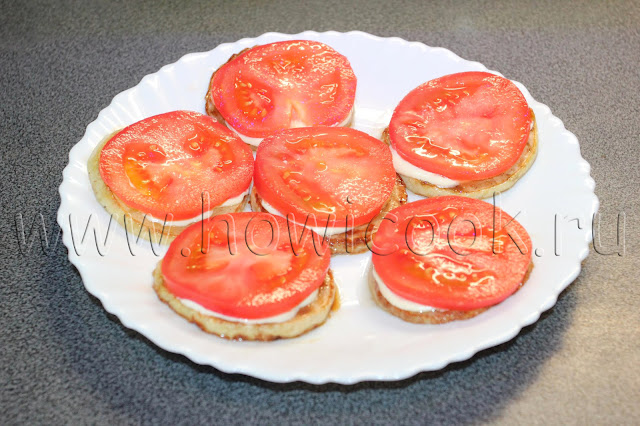 рецепт закуски с кабачками и помидорами с пошаговыми фото