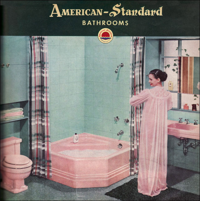 Vintage Bathrooms from 1950s