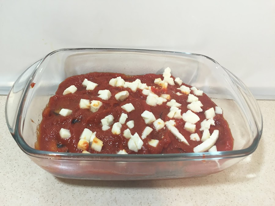 Parmesana de berenjena