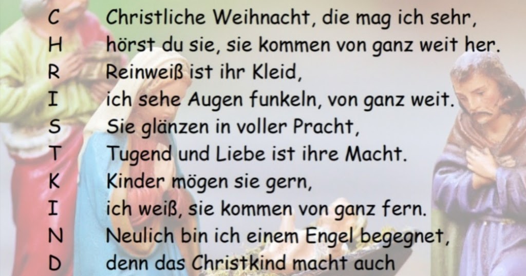 Gedichte Von Nicole Sunitsch Autorin Christkind Gedicht Von