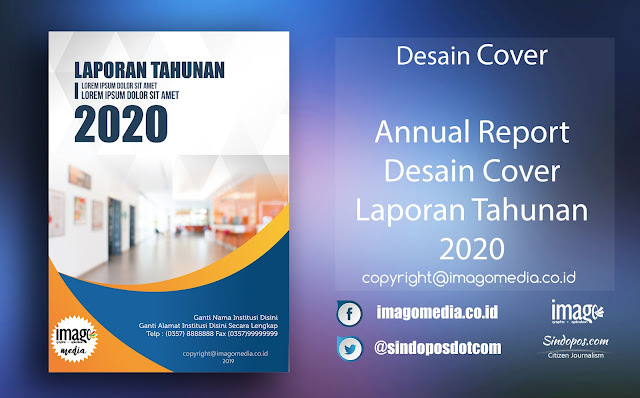 Annual Report Desain Cover Laporan Tahunan 2020  Imago Media  Home Of