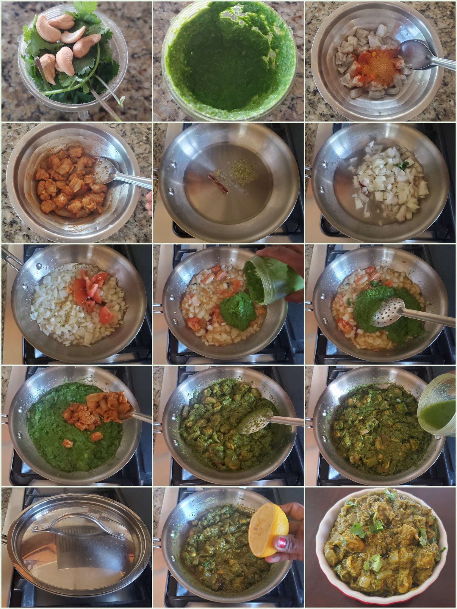 Sailaja Kitchen...A site for all food lovers! Coriander Prawn Curry