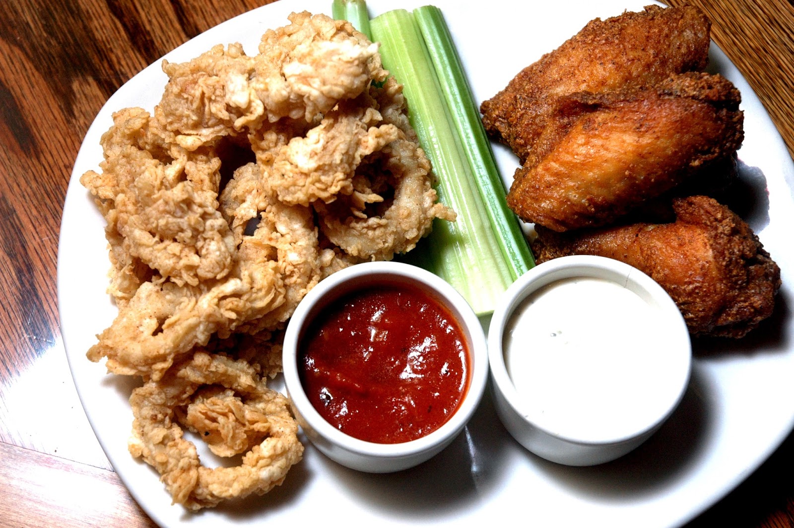 DUDE FOR FOOD A Pork Chop and Salmon Dinner at Outback