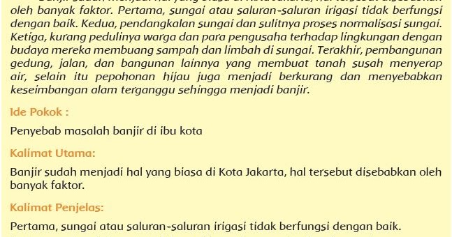 Kalimat Utama Adalah Kalimat Yang Memuat - Menentukan Kalimat Utama