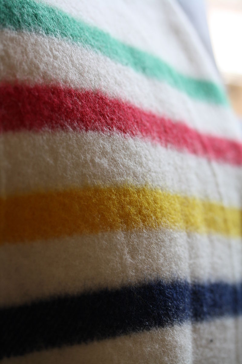 Sew at Home Mummy The Point Quilt Hudson's Bay Blanket DIY