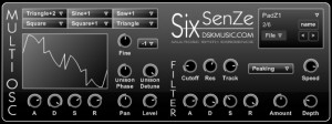 DSK SixSenZe VST - Plugin VST Sintetizador