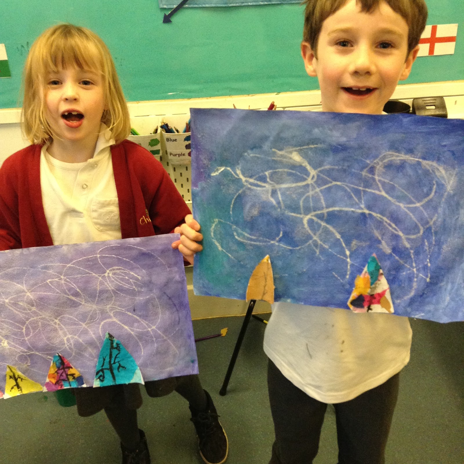 Cholsey Primary School Celebration of Learning KS1 Art Club