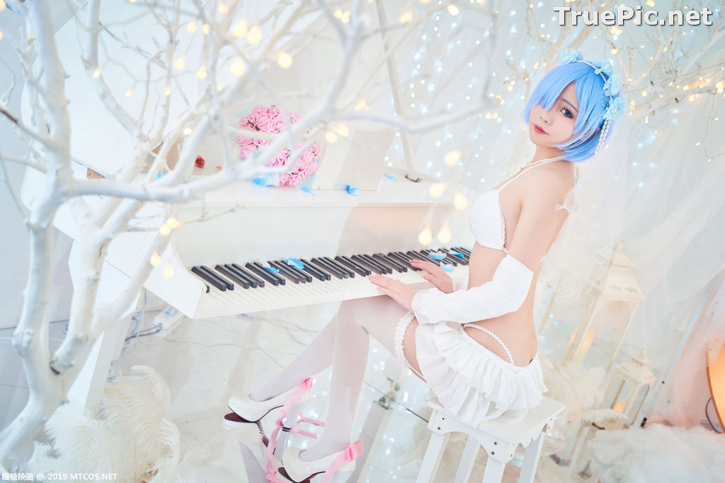 Image [MTCos] 喵糖映画 Vol.043 – Chinese Cute Model – Sexy Rem Cosplay - TruePic.net - Picture-21
