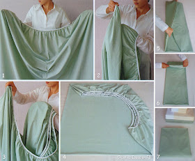 How to fold sheets 