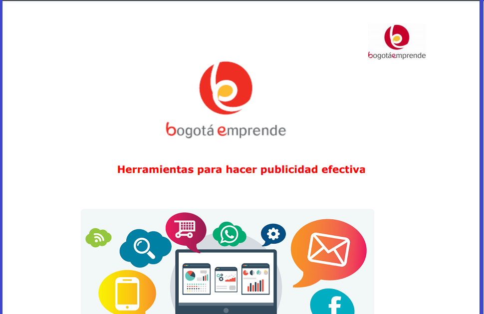Herramientas para hacer publicidad efectiva Libros y materiales gratuitos para enseñar y aprender