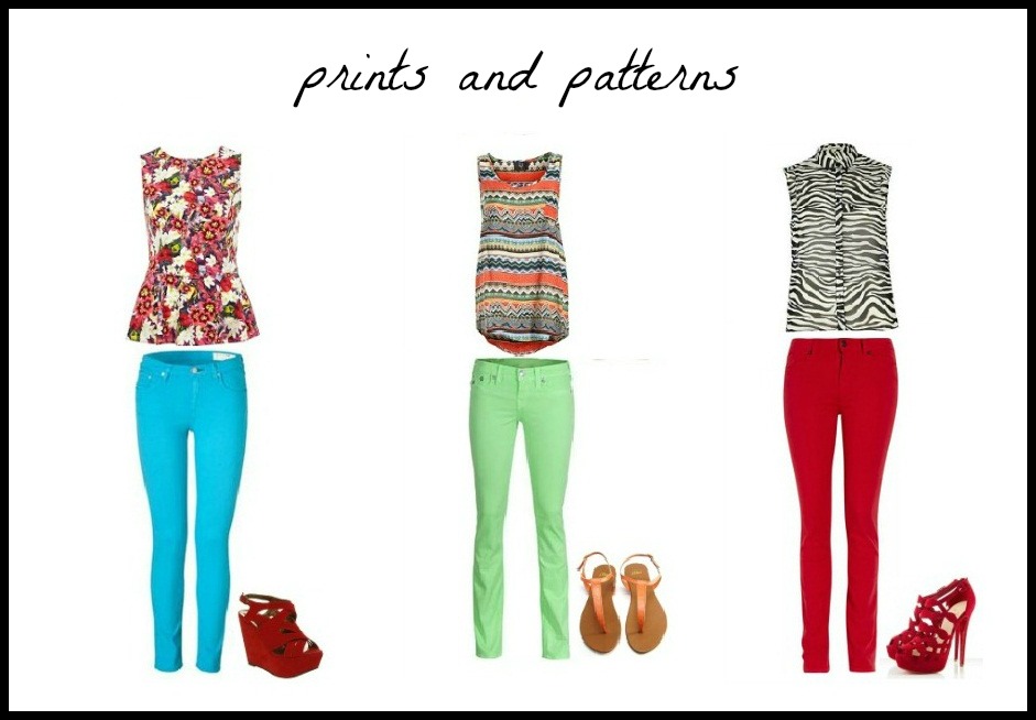 i like it stylish...: TREND ALERT: How to wear coloured jeans this summer?