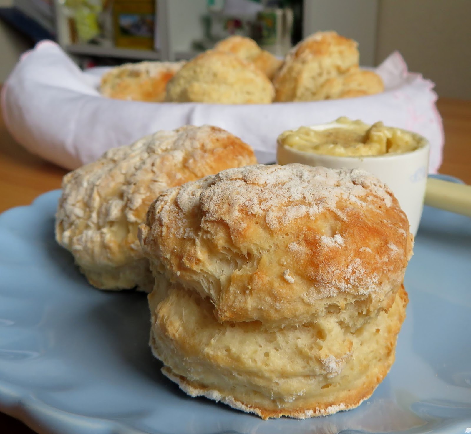 Yogurt Biscuits & Honey Cardamom Butter The English Kitchen