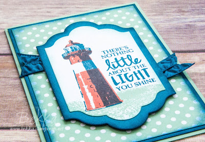 High Tide Lighthouse Card made using Stampin' Up! UK Supplies - you can join Stampin' Up! UK here