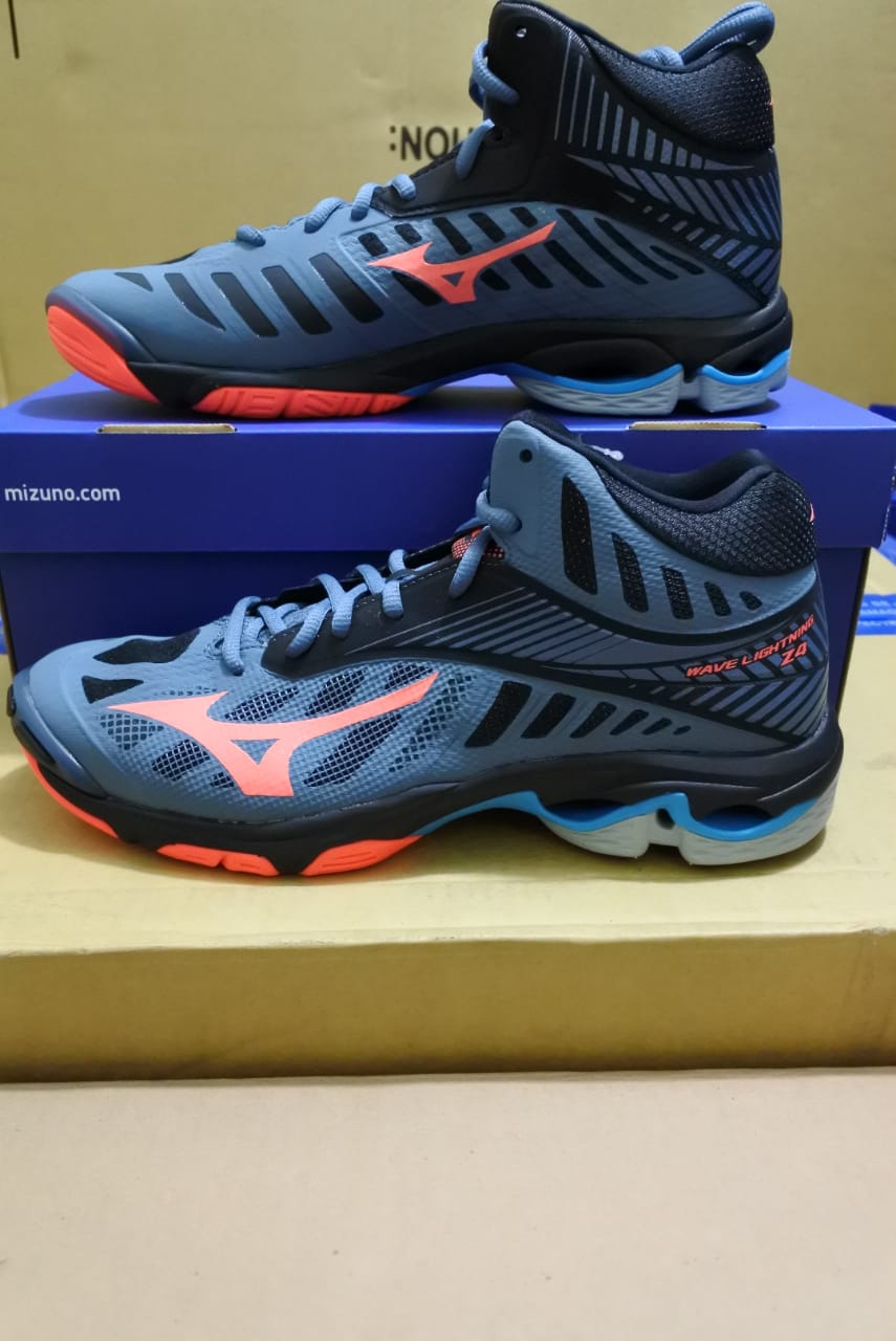 mizuno wave lightning z4 mid blue