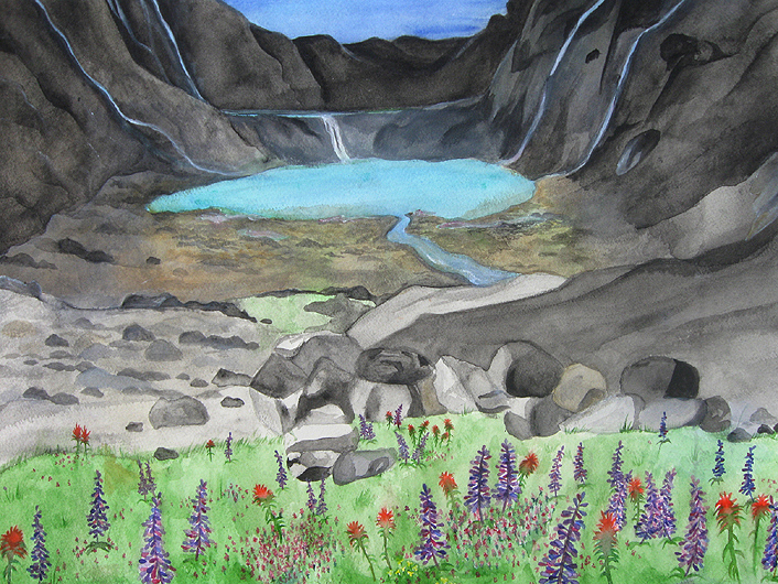 Jill Pelto Artwork AP Art Breadth Part 1