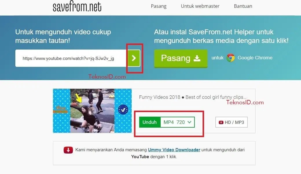 Cara Menyimpan Video Youtube Langsung Ke Galeri Blog Game