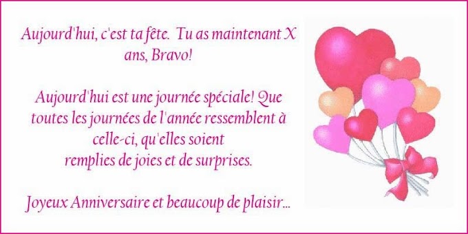 Textes D Anniversaire 10 Ans