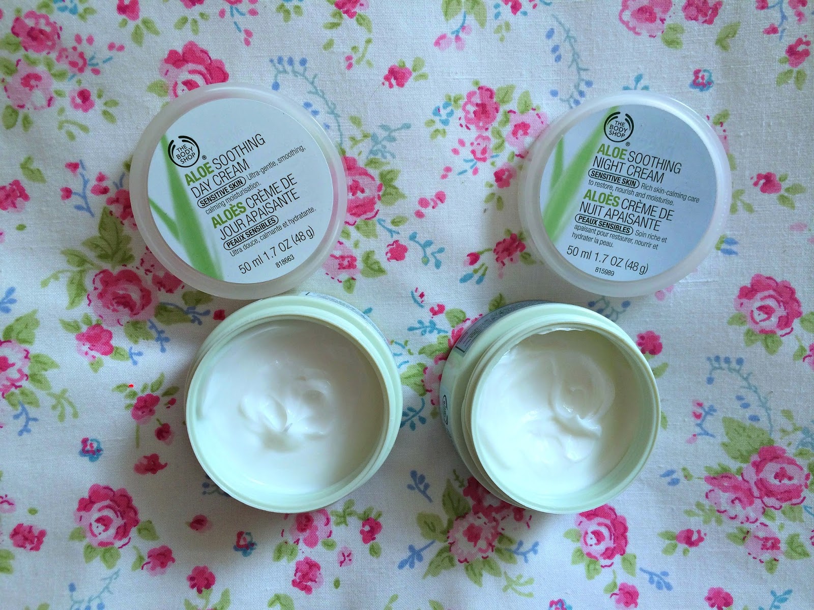 body shop aloe vera night cream