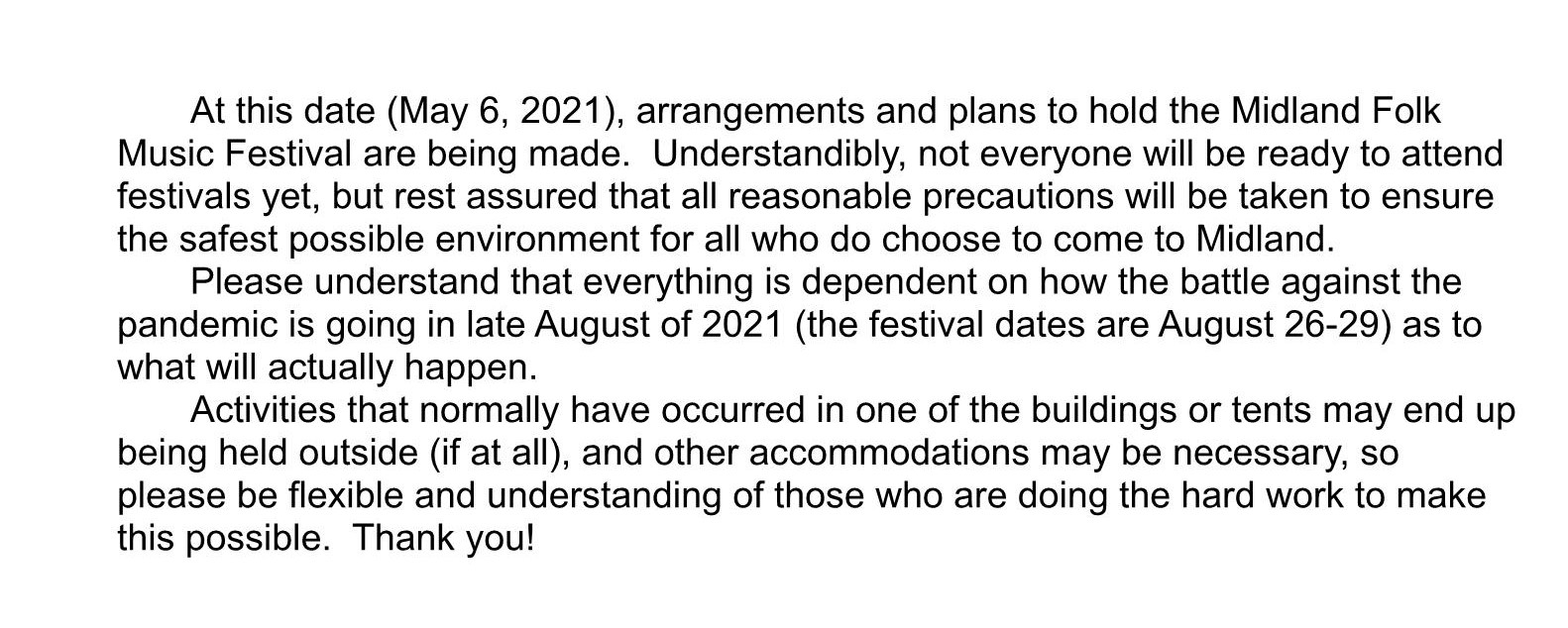 Folk Music Society of Midland: Midland Folk Music Festival Folk Music Society of Midland: Midland Folk Music Festival