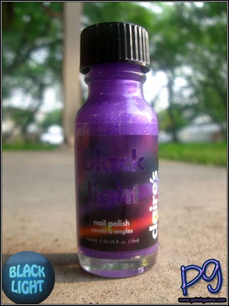 nail polish black light