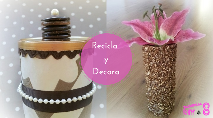 recicla y decora tu hogar con botes de patatas pringles ,3 ideas fáciles para hacer tu misma y disfrutar de las manualidades en casa.