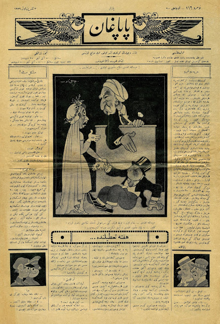 Papağan Mizah Dergisi 1924 1. Sayı