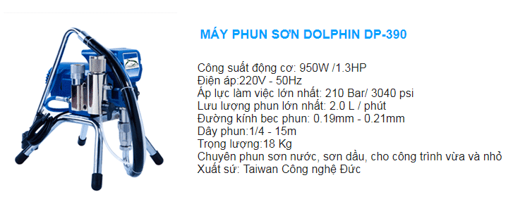 máy phun sơn dp 390