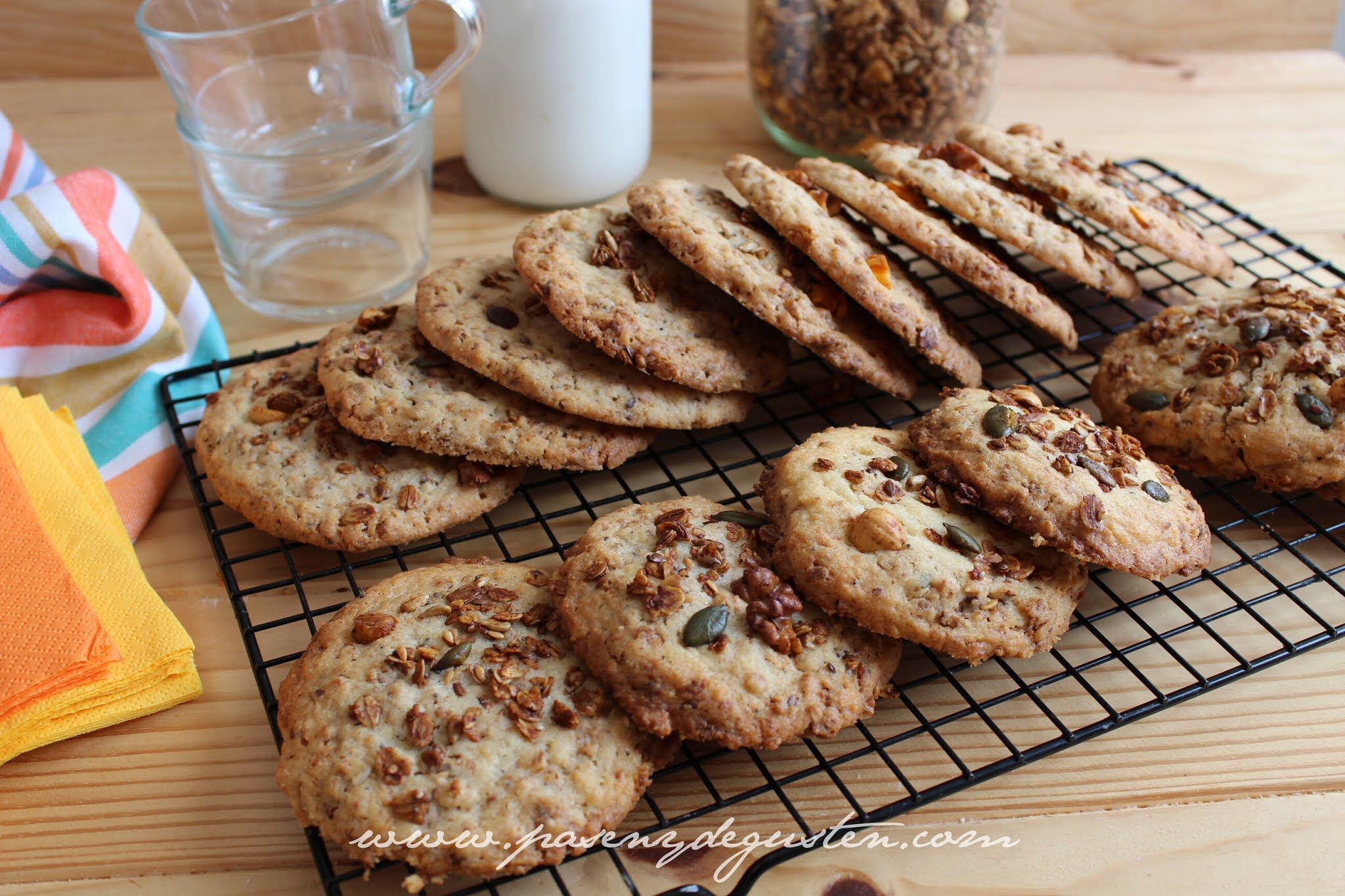 GALLETAS DE GRANOLA PASEN Y DEGUSTEN