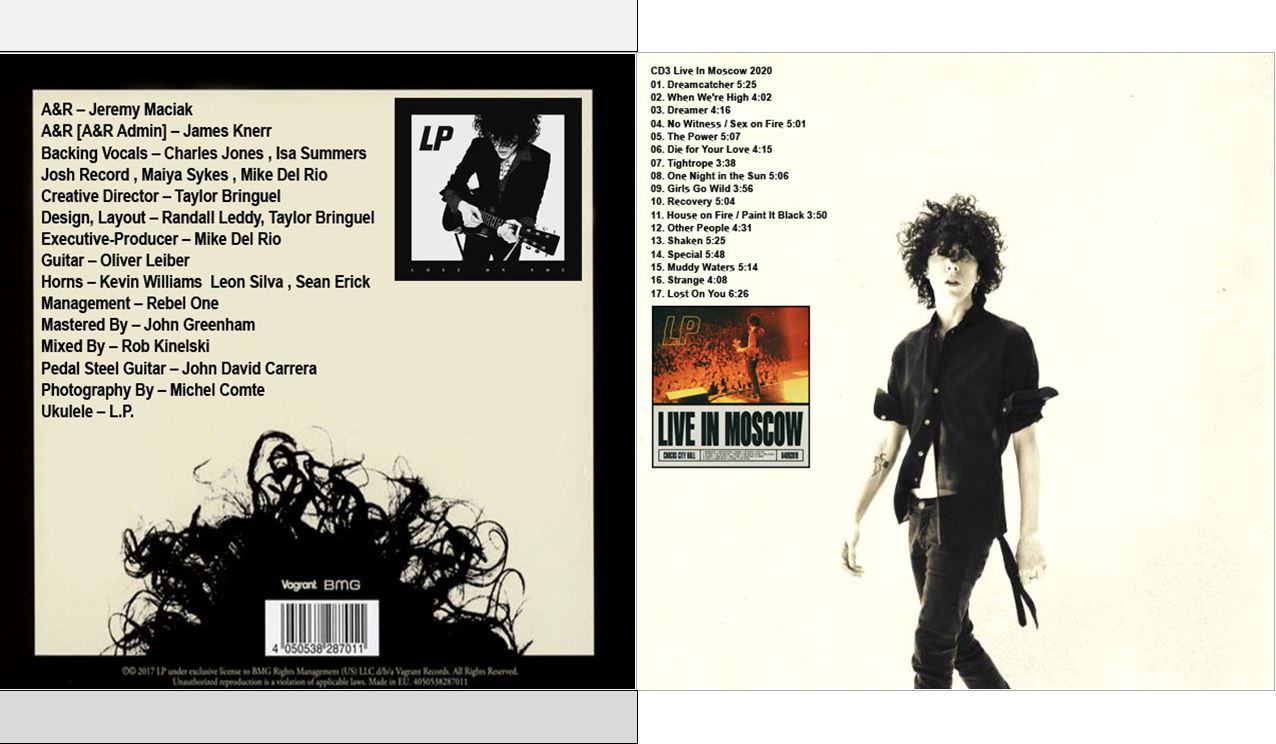 MUSICOLLECTION LP Lost On You (Deluxe Version) 2017 2020