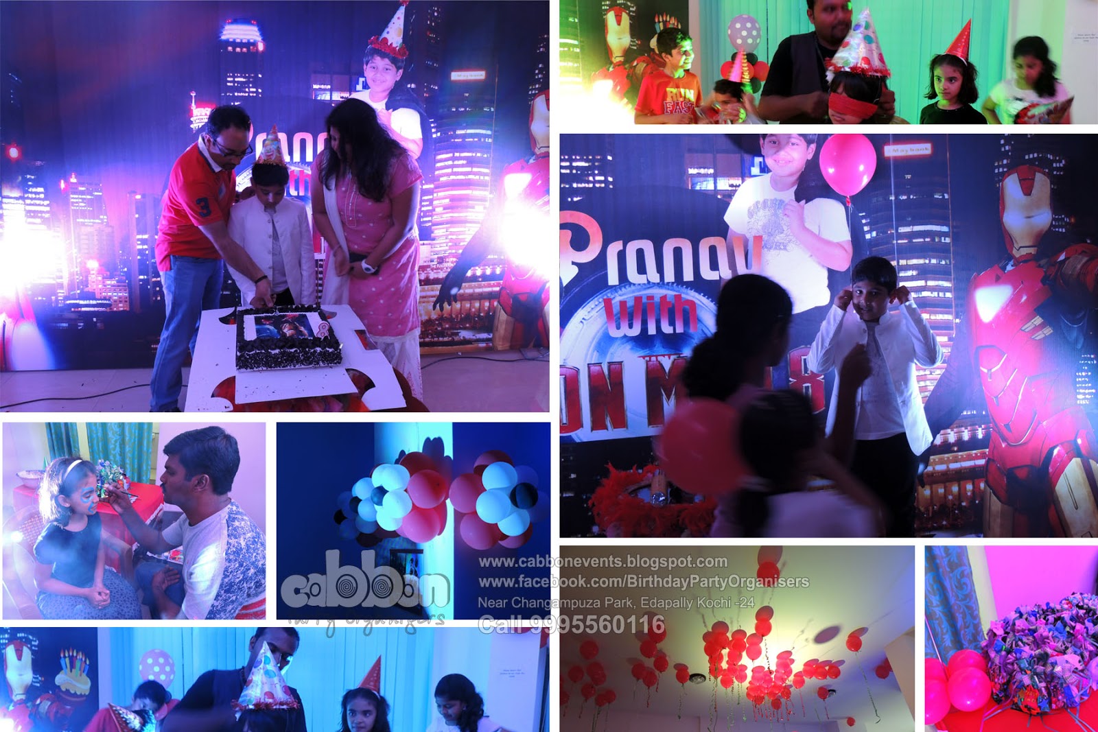 Birthday party organisers cochin/kochi, Kerala decorations teams