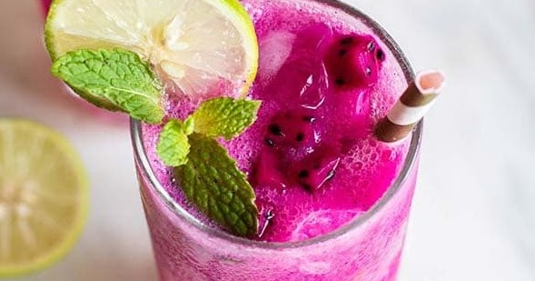 Mango Dragonfruit Refresher #drinks #healthy