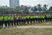 Kapolrestabes Medan Pimpin Apel 100 Personil Sat Lantas Polrestabes Medan