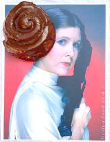 Fiction Food Cafe Princess Leia Chocolate Cinnamon Buns W Nutella
