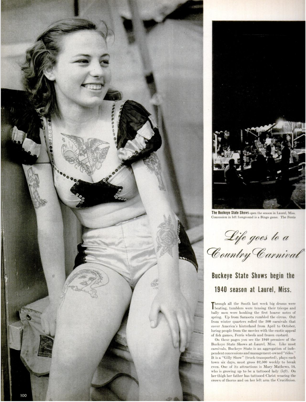 Nostalgia on Wheels: Tattoos in the 1930's & 1940's