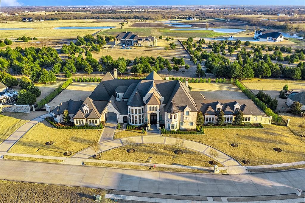 9,000 Square Foot FrenchInspired Stone Mansion In Rockwall, TX THE