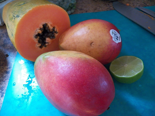 Papaya and Mango