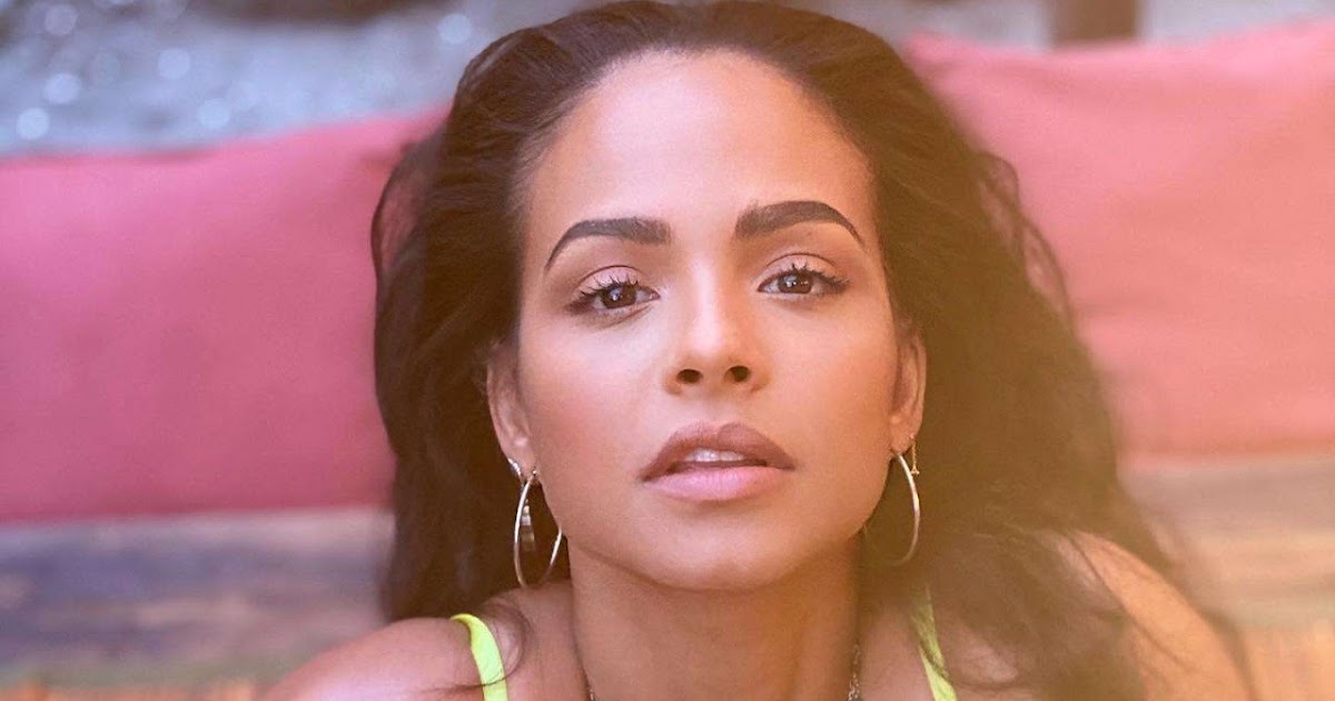 CelebPot: Christina Milian Boobs in Sexy Savage X Fenty Bra Photoshoot