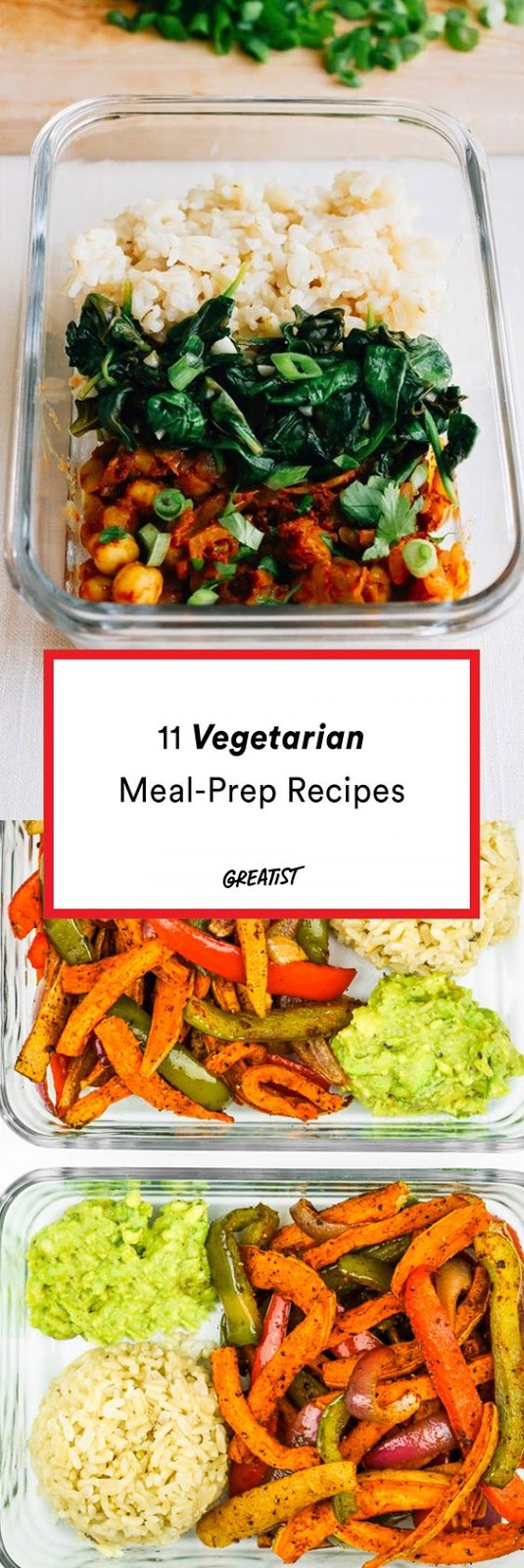 11 Vegetarian Meal-Prep Ideas That Go Beyond Tofu - My Best Recipe