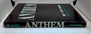 hardcover anthem by ayn rand book spine