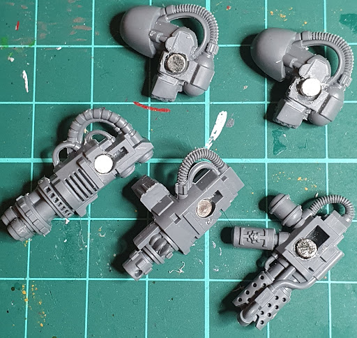 Magnetised Psi weapons