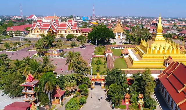 Tháp That Luang được xây dựng từ năm 1566