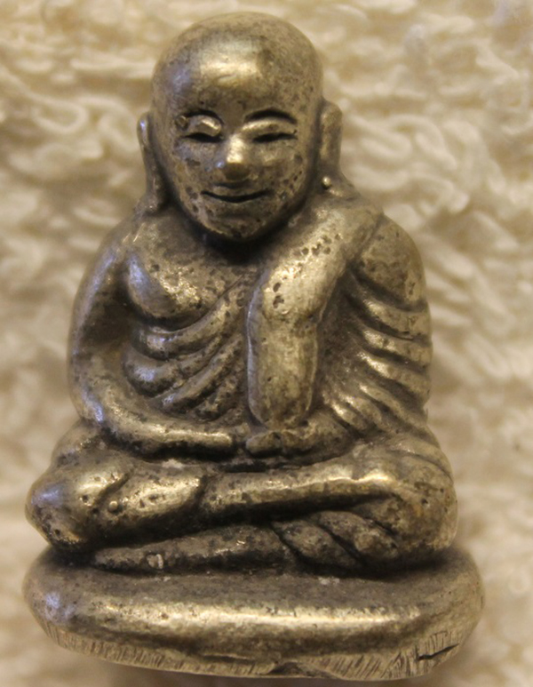 自身佛牌價值已破百萬的財佛龍婆銀(龍婆艮)-圖片2