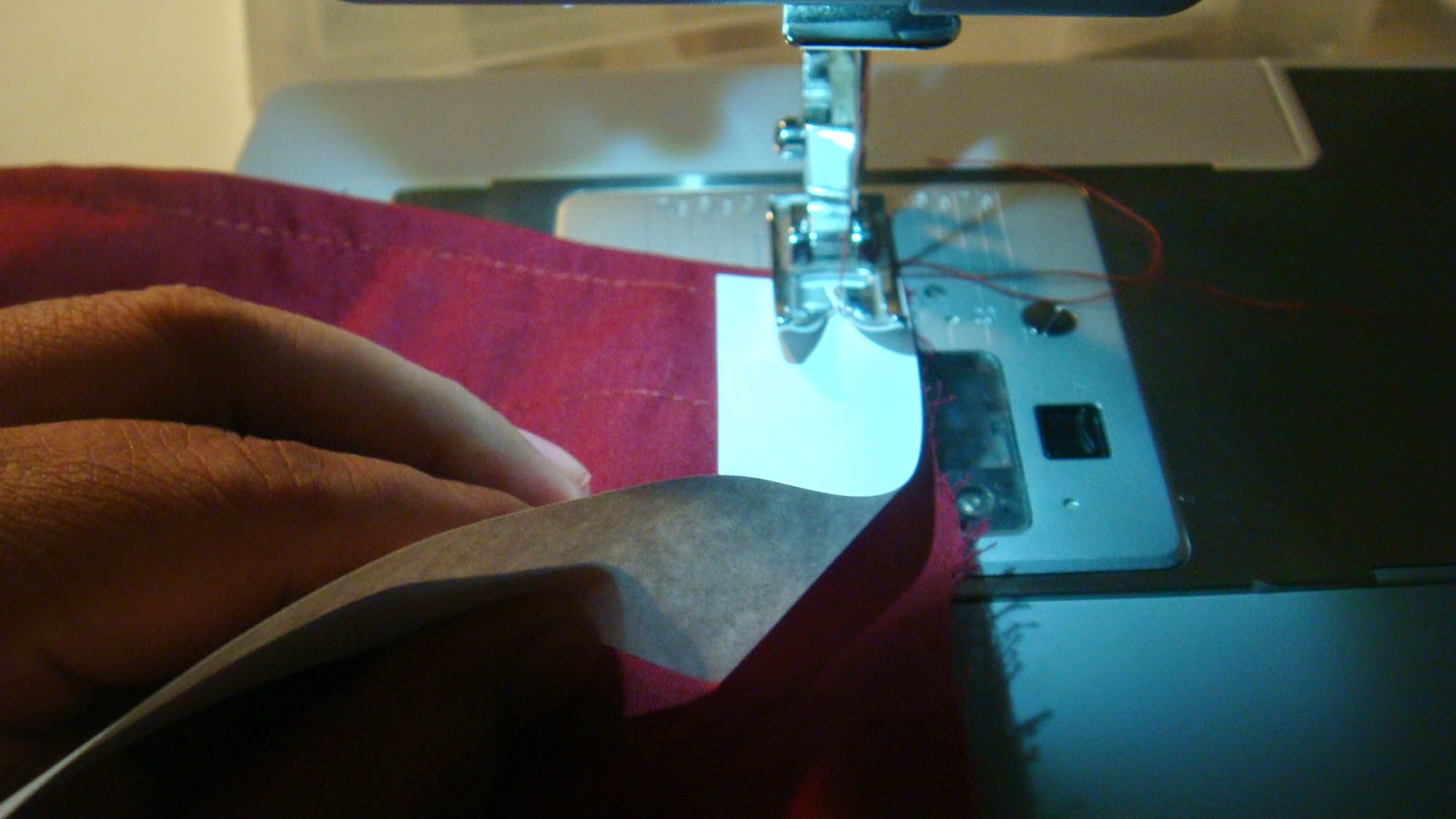 2 Plus Size Sisters in Small Size World: paper hemming