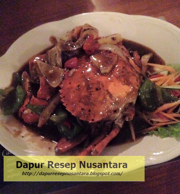 Resep Cara Membuat Kepiting Lada Hitam - DAPUR RESEP NUSANTARA