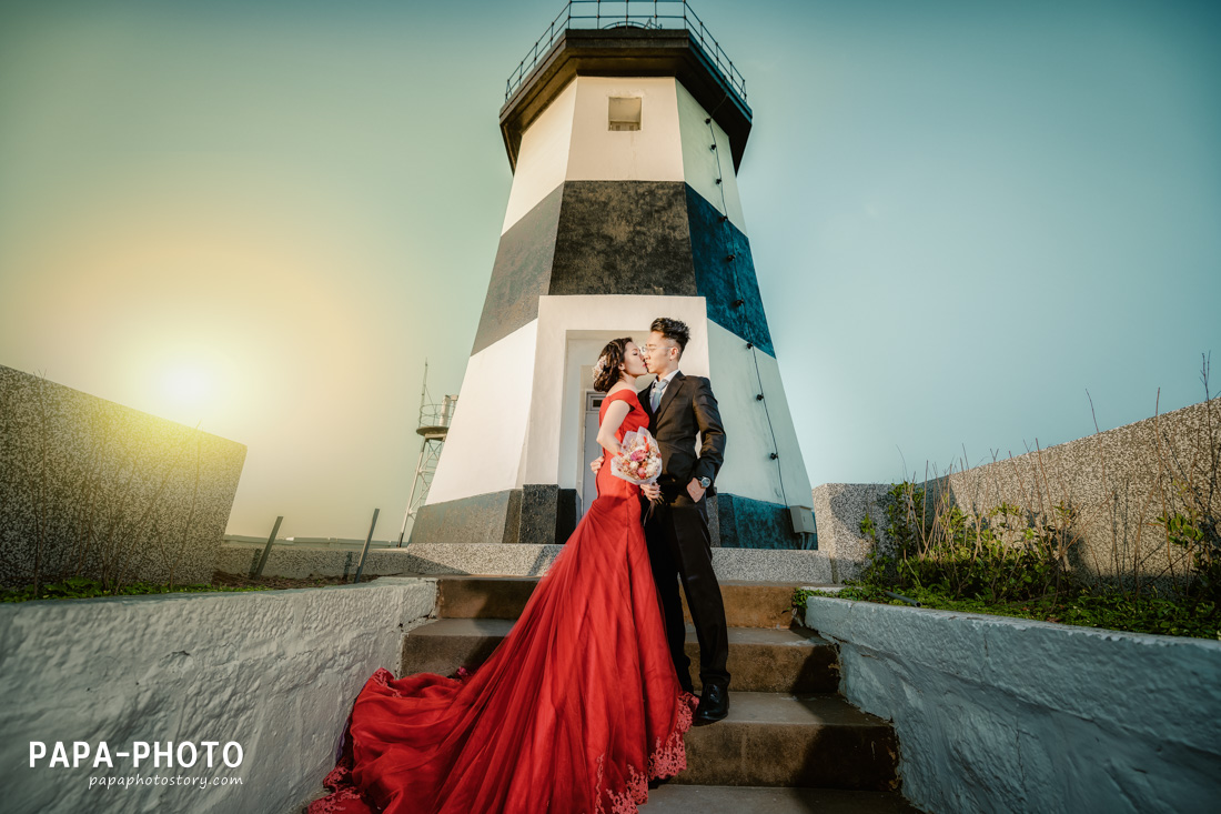 PAPA-PHOTO婚禮影像 老梅石槽婚紗 富貴角燈塔 自助婚紗 桃園婚紗推薦